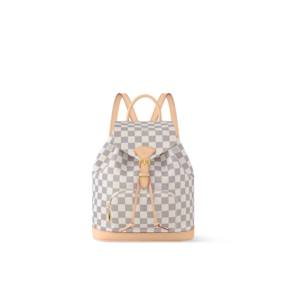Louis Vuitton Sperone leather Checkered Backpack